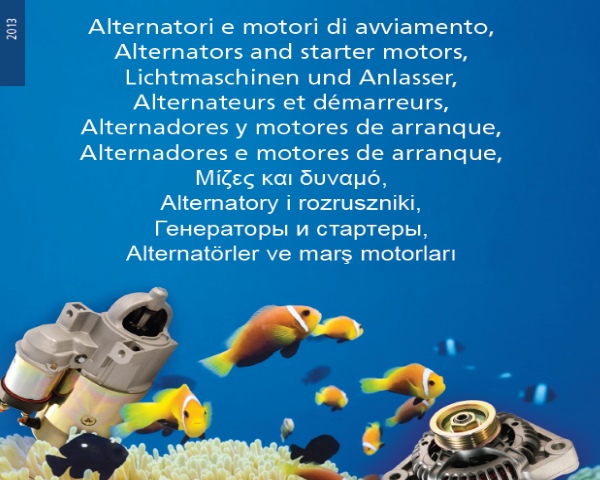 Catalogo Alternatori e Motori di avviamento 2013 